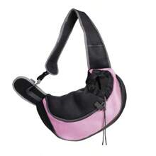 Portable Pet Front Bag Dog Backpack Mesh Breathable Pet Shoulder Bag Outgdoor Travel Pet Puppy Carrier Sling Handbag