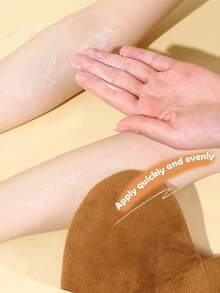 1 Pc Reusable Body Face Self-Tanning Mitt Double-Sided Lotion Applicator Tanning Glove Washable