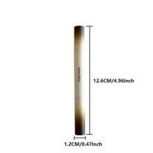 1 pieza Gloss líquido mate de terciopelo, lápiz labial cremoso de larga duración, efecto de maquillaje de terciopelo sin desvanecimiento, multicolor (marrón, melocotón, rosa, rojo) con aplicador de esponja