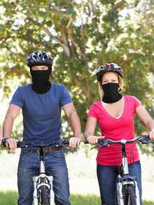 6pcs Balaclava Face Mask, Unisex Ski Mask, Football Mask, Lightweight Breathable Sun Protection Cycling Mask - B - View 4