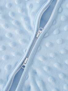 Children Minky Dot Double Layer Swaddle Sleepsack Blanket For Autumn Winter Infant Sleeveless Vest Anti-Kick Sleeping Bag Bedding Sleepwear BACK TO SCHOOL - Multicolor - View 9