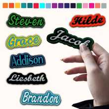 Custom 1/3/5pcs Embroidered Name Patches - Personalized Iron On/Sew On 3-6inch Patch For Jackets, Hats, Mom Gifts Custom Embroidered Name Patches - Personalized Iron On/Sew On Patch For Jackets, Hats, Mom Gifts,Multi-Functional,Durable,Anti-Mold,Ornamental,Reusable,Adhesive,Exquisite,Stylish,High-Quality,Colorful,Modern,Custom,Personalized,Unique,Ideal Gifts For Him,Ideal Gifts For Her,Tea Room,Home,Garden,Office