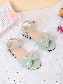 Girls' Casual Butterfly Decor Summer Sandals - Mint Green - View 4