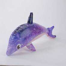 1pc Oversized Inflatable Guitar Prop, Party Decoration Inflatable Musical Instrument, Large Size Inflatable (Random Color, Style)