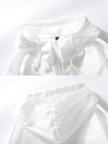 Summer Workout Outdoor Sports Women's UPF 50+ UV Sun Protection Hooded Long Sleeve Shirt With Pockets