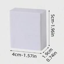 1pc Magical Shoe Cleaning Eraser - Removes Stains And Dirt From Sneakers, Synthetic Leather And Clothes, Multipurpose For Living Room, Bedroom, Bathroom, Kitchen, Toilet