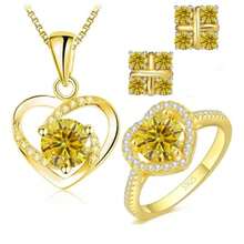Moissanite Jewelry Four-Piece Set, Including Stud Earrings, Necklace, Ring. Made Of Pure 925 Material. Suitable For Daily Wear, Dating, Parties. Perfect For Valentine's Day And Mother's Day Gifts - 2.8CT - View 15
