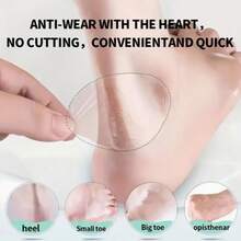 40/20pcs Gel Heel Protectors, Adhesive Blister Pads For Heel Liners, Shoes Stickers, Pain Relief & Foot Care Cushion Grip - Multicolor - View 5