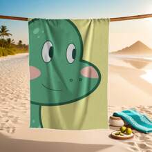 Personalized Beach Towel With Name Or Letter Combination - Super Absorbent & Microfiber Bathroom & Pool Towel, Suitable For Teens And Adults, Quick-Dry Soft Beach Towel With Cartoon Design, Ideal Gift For Boys And Girls Bathroom Decor Summer Travel Essentials Travel Accessories Beach Essentials