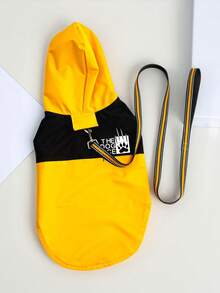 PETSIN 1pc Pet Raincoat, Lightweight Waterproof Dog/Cat Raincoat, Prevents Getting Wet, Breathable, Non-Sticky Hair, Essential For Pet Outdoor In Rainy Season, Available In Multiple Sizes For Different Pet Types - Multicolor - View 28