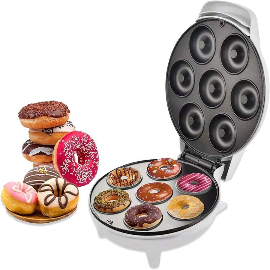 Máquina para hacer 7 Donas Yimex - Blanco - Ver 1