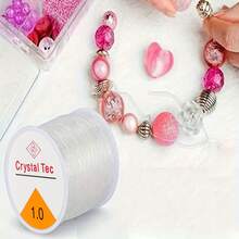 12000pcs/Set Jewelry Making Kit: Polymer Clay Beads, Pendants, Spacers, Black Stone Letter Charms, Elastic Cords For DIY Bracelets - Suitable For Carnival, Back To School, Birthday Parties - Polymer Clay - View 10