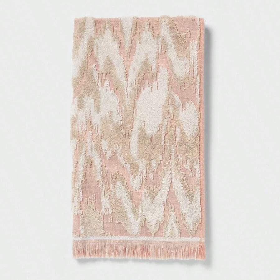 Coastal Hand Towel Ephrussi - Threshold™ Home Bathroom Decor Summer Back To School For Beauty Salon Home Bathroom - 1 - View 1