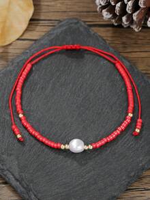 1pc Adjustable Bohemian Style Colorful Beaded Friendship Bracelet For Teens, Suitable For Daily Wear Or Gifts - Multicolor - View 15