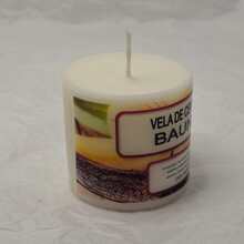 VANILLA SCENT SOY WAX CANDLE - PEACE OF MIND AND PROTECTION - HANDMADE