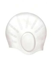 1PC, Silicone Swimming Cap With Ear Pockets For Adults And Teens - Protects Long Hair And Provides High Elasticity, Beach Essentials, Beach Accessories, Pool Float