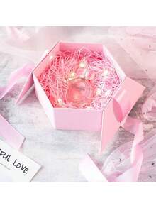 100克拉菲草纸，礼品填充物，可重复使用拉菲草纸，不褪色，适合情人节 - 黃色 - 查看 4