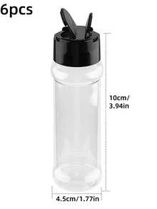 12pcs Spice Jar Set, Round Spice Bottles, Kitchen Spice Jars, Spice Rack Storage Box, Kitchen Tools, Outdoor Camping Picnic BBQ Accessories With Pour/Sift Shaker Lids - Multicolor - View 11