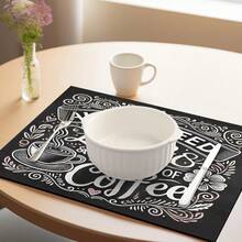 1pc Absorbent & Quick Drying Mat, Classic Vintage Pattern Handmade Coffee Pot Draining Mat, Kitchen Counter Dish Drying Mat With Non-Slip Backing, Silica Gel Drainage Mat That Hides Stains, Super Drainage Kitchen Mat, Easy Clean Dish Rack Mat, Suitable For Kitchen, Coffee Shop, Bar, Festivals, Parties, Home Decor, Holiday Gifts, Foot Mat - Multicolor - View 9