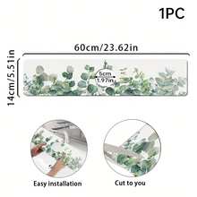 1 件叶子水龙头垫，适用于厨房和浴室水槽的聚酯纤维防潮防滑排水垫，水龙头吸盘垫，适用于浴室台面的干燥垫，厨房和浴室台面配件 - 彩色 - 查看 10