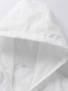 Conjunto de chaqueta con capucha y pantalones deportivos de 2 piezas para hombre, estilo informal con colores contrastados