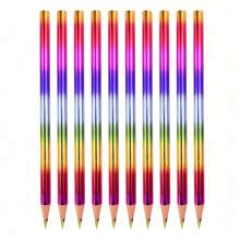 12 pezzi Matite arcobaleno multicolore, penne per dipingere, per arte, disegno, matite colorate, regali per feste, rientro a scuola