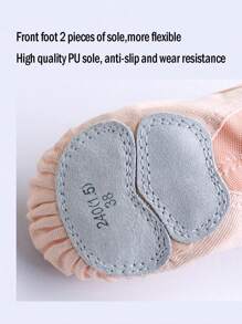 Scarpe da ballo per bambini, scarpe da ballo professionali per adolescenti, scarpe da ballo moderne per ragazze, adatte per cha cha, rumba, scarpe da ballo standard per ragazzi e ragazze, tessuto elastico di alta qualità, traspirante e confortevole, design della suola in PU a 3 pezzi per maggiore flessibilità