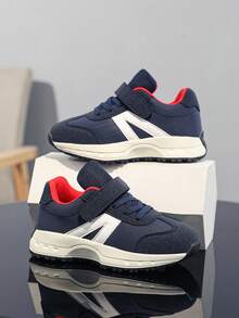 Zapatos deportivos, de gimnasia y de alegría sencilla para niños y niñas, todo el año - Azul - Ver 2