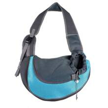 Portable Pet Front Bag Dog Backpack Mesh Breathable Pet Shoulder Bag Outgdoor Travel Pet Puppy Carrier Sling Handbag