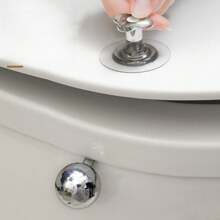2pcs/Set Flower Toilet Cover Lifter Adhesive Toilet Seat Handle Lifting Device Non-Dirty Hand Toilet Lid Lift The Lid Device