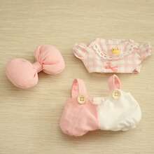 仅 1 件衣服，适合 17 厘米第一代、第二代、第三代娃娃服装，包括裤子、衬衫、配饰、帽子、T 恤、连衣裙、套装 - 彩色 - 查看 24