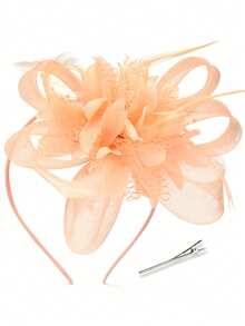 D EXCEED 1/2/3/8 件套复古 1920 年代串珠女式头饰帽 - 装饰艺术风格蕾丝羽毛头饰 | 盖茨比下午茶派对、婚礼、赛马会和歌剧活动 | 母亲节、新娘送礼会、教师节礼物创意、情人节配饰