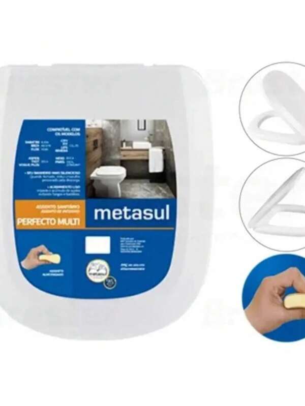 Tampa Assento Sanitário PERFECTO MULTI   METASUL