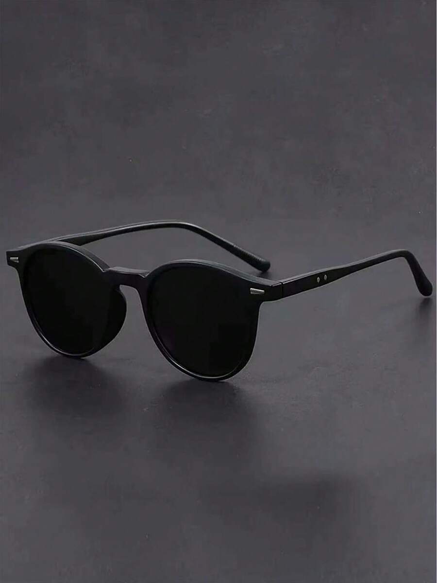 1 Kính thời trang vuông đen đơn giản cổ điển, dành cho nam, thường ngày, kinh doanh, thể thao, tiệc tùng, du lịch, lái xe, câu cá, đạo cụ chụp ảnh, quà tặng lý tưởng - Cùng một phong cách trong nhiều màu sắc - Xem 1