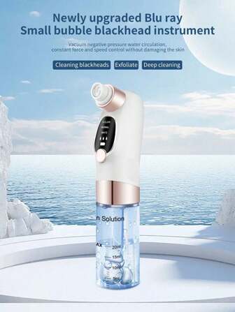 Produits de beauté Releveur de visage USB rechargeable, Nettoyeur de pores électrique aspirant, Éliminateur de points noirs sans fil