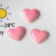 5/10 Stücke süße Farbverlauf Herz- und Stern geformte Kühlschrankmagnethalter, Hochzeit/Geburtstagsparty Dekoration, süße Mädchen Zimmer Deko, Büro Whiteboard Magnete