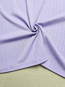 Simple Casual Regata Plus Size G1 Veste 48/50 - Thread Light Purple - View 2