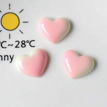 5/10 Stücke süße Farbverlauf Herz- und Stern geformte Kühlschrankmagnethalter, Hochzeit/Geburtstagsparty Dekoration, süße Mädchen Zimmer Deko, Büro Whiteboard Magnete