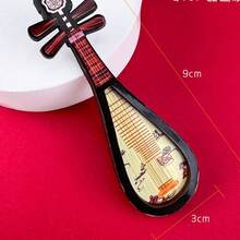 Ancient Style Musical Instrument Decor - Wooden National Magnetic Fridge Sticker - Ancient Musical Instrument Cultural Creative Souvenir - Interesting INS Style Gift