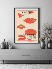1 pieza Póster de arte vintage en lienzo, decoración de pared de la película de 1969, decoración artística de pared de moda, adecuada para sala de estar y dormitorio, sin marco - Beis - Ver 3