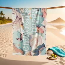 Current Platform Eligible For Free Shipping Privilege, Exclusive Discount. One Customizable Cute Animal Design - Personalize With Text Or Name, Ultra Soft And Fine Fiber, Quick-Drying And Lightweight, Perfect For Camping, Travel And Beach Days, Tropical Pattern, Travel Towel | Charming Illustration | Ultra-Fine Fiber Towel, Personalized Beach Towel Bathroom Decor Summer Beach Essentials