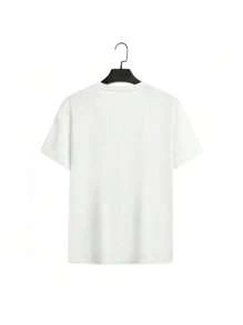 Y2k Domokun Babyface T Men's Cotton Crazy T-Shirt Crew Collar T-Shirt Short Sleeve Top Adult