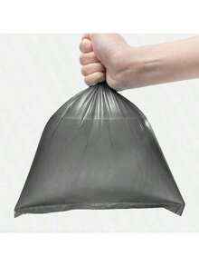 汽车迷你垃圾桶，一次性垃圾袋，方便的垃圾袋收纳袋 - 黑色 - 查看 3