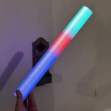15/35 PCS LED Foam Glow Sticks Bulk Colorful Light Up Stick 3 Flashing Modes Perfect For Birthday Rave Party Wedding Christmas Concert - Multicolor - View 6