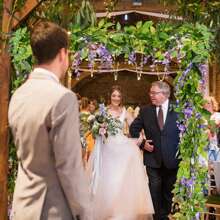 1/4 Pcs Artificial Flowers Garland,Total 28.8ft Artificial Wisteria Vine Silk Hanging Flower For Home Garden Outdoor Ceremony Wedding Arch Floral Decor