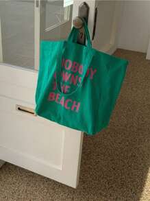 Fashion Versatile Essential Women's Shoulder Bag For Commuting And Travel Large Capacity Letter Tote Bag