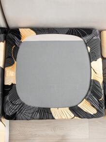 1 pezza Fodere per cuscini da divano in tessuto seta di latte, antiscivolo ed elasticizzato, con stampa floreale e motivi geometrici decorativi, adatto per animali domestici, per tutte le stagioni