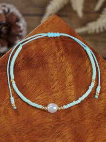 1pc Adjustable Bohemian Style Colorful Beaded Friendship Bracelet For Teens, Suitable For Daily Wear Or Gifts - Multicolor - View 21