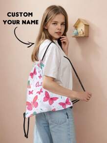 1 szt. Plecak ze ściągaczem z nadrukiem i uroczym wzorem chleba, spersonalizowany wzór, odpowiedni dla dzieci i nastolatków, świetny prezent dla przyjaciół i rodziny, wielofunkcyjny, ozdobny, z napisem, stylowy, nowoczesny, kolorowy, uroczy, uroczy, swobodny, niestandardowy, spersonalizowany, wyjątkowy, spersonalizowany, idealny prezent dla niego, idealny prezent dla niej, wielofunkcyjny, ozdobny, z napisem, stylowy, nowoczesny, kolorowy, uroczy, uroczy, swobodny, niestandardowy, spersonalizowany, wyjątkowy, spersonalizowany, idealny prezent dla niego, idealny prezent dla niej