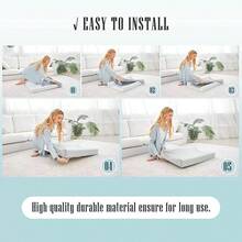 1pc Baby Changing Pad Cover, Super Soft Plush Fabric, Removable And Washable, Suitable For Spring/Summer - Multicolor - View 3